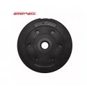 Kumipinnoitettu käsipaino 25kg HMS HG PRO 25