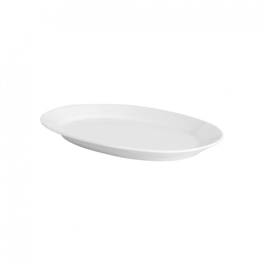 MARIAPAULA CLASSIC BALTA OVALI LOKŠTĖ 23 cm RAWIER (L01) – 4