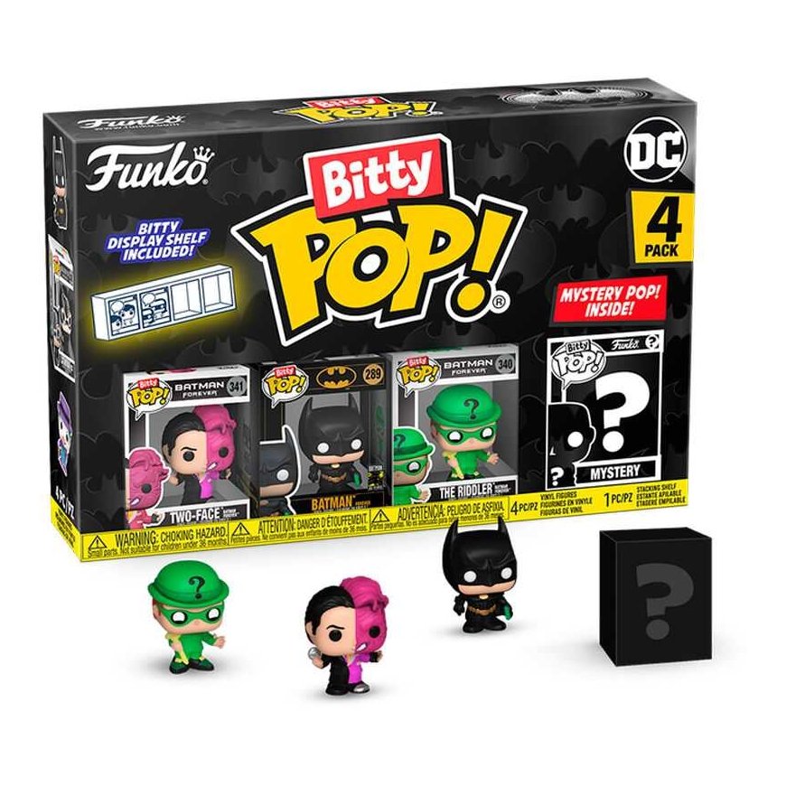 Funko Blister 4 figures Bitty POP DC Comics Batman 85th Anniversary Two-Face