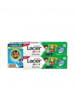 Lacer Junior Toothpaste 75 ml Mint 2 pcs