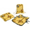 Eelkooli komplekt: kott / põll / padja Susa I002-05PB PATIO Eelkooli komplekt: kott / põll / padja Susa I002-05PB PATIO