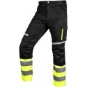 Neo Tools Warning Work Trousers, Black and Yellow, Size S Neo Tools Warning Work Trousers, Black and Yellow, Size S