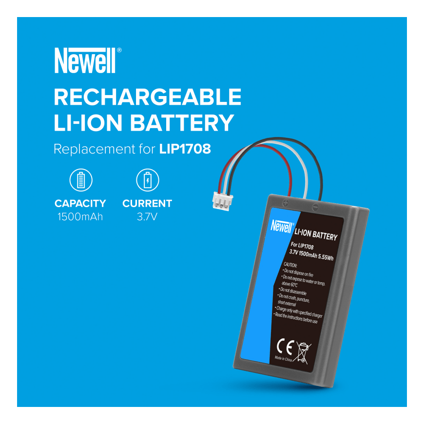 Cameron Sino "Newell LIP1708" rechargeable battery for "DualSense" Sony PlayStation 5 – 2