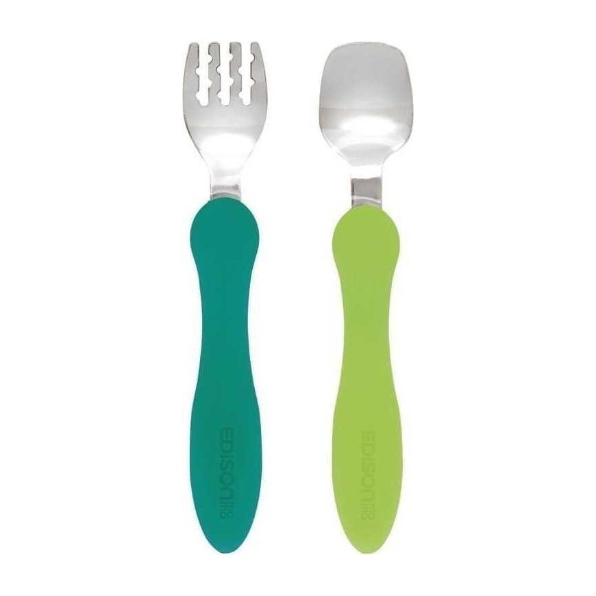 Stalo įrankiai EDISONmama MINI, nuo 12 mėn. MINT&LIME, KJ285