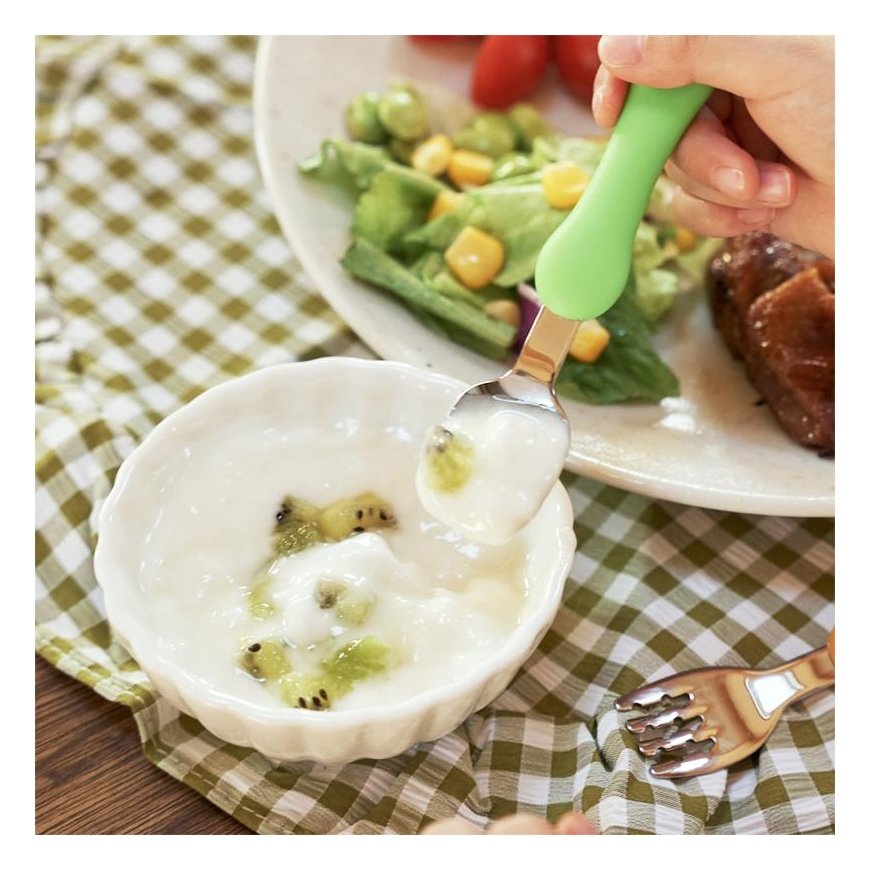 Stalo įrankiai EDISONmama MINI, nuo 12 mėn. MINT&LIME, KJ285 – 3