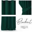 AmeliaHome CURT/AH/BLACKOUT/EYELETS/D.Green/140X245/1PC AmeliaHome CURT/AH/BLACKOUT/EYELETS/D.Green/140X245/1PC