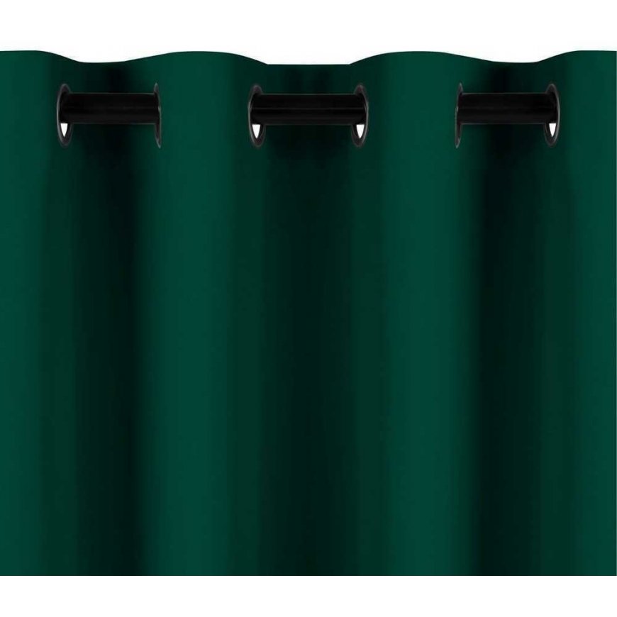AmeliaHome CURT/AH/BLACKOUT/EYELETS/D.Green/140X245/1PC – 3