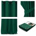 AmeliaHome CURT/AH/BLACKOUT/EYELETS/D.Green/140X245/1PC AmeliaHome CURT/AH/BLACKOUT/EYELETS/D.Green/140X245/1PC