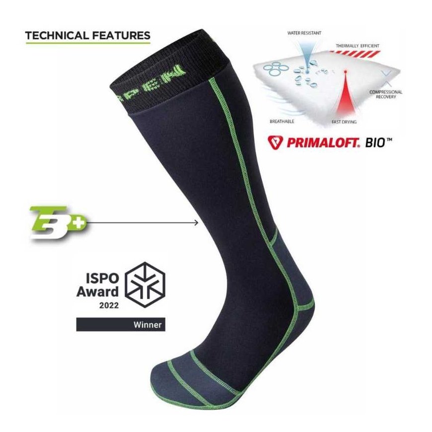 Kojinės Lorpen Inferno Biowarmer T3+ - Musta - M (38–40) – 2