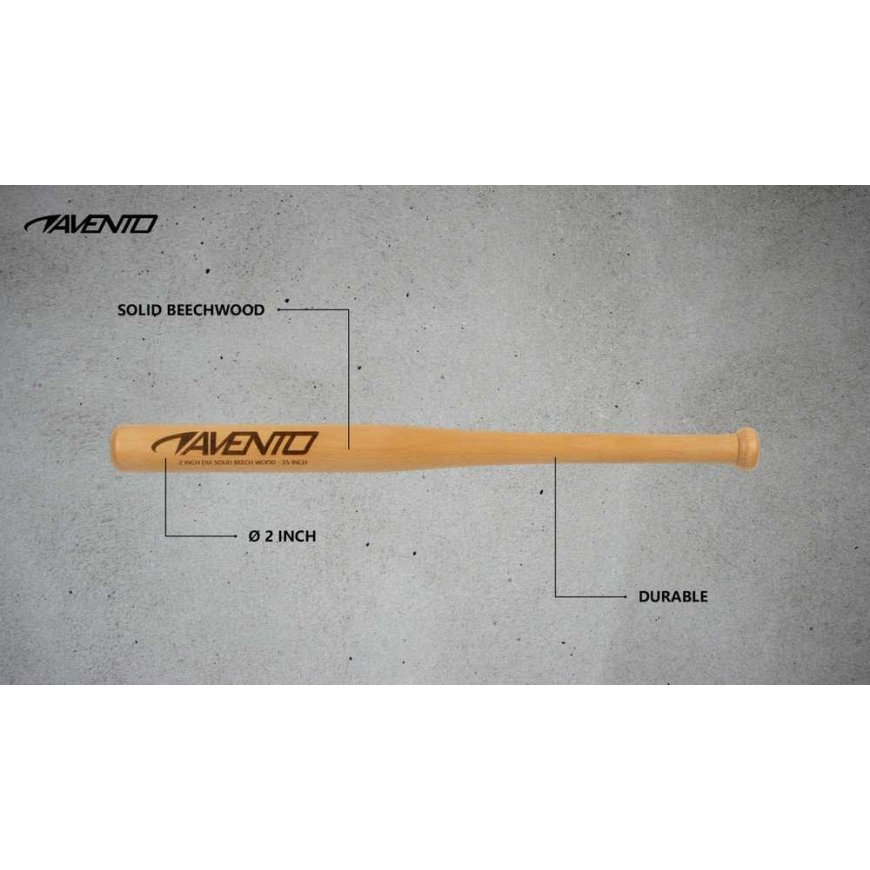 Baseball bat with AVENTO 47AL 63cm Brown – 3