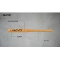 Baseball bat with AVENTO 47AL 63cm Brown