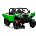 Leggodt Azeno Farmer Truck II elektrinis traktorius, žalias Leggodt Azeno Farmer Truck II elektrinis traktorius, žalias