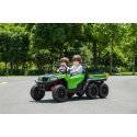 Leggodt Azeno Farmer Truck II elektrinis traktorius, žalias Leggodt Azeno Farmer Truck II elektrinis traktorius, žalias
