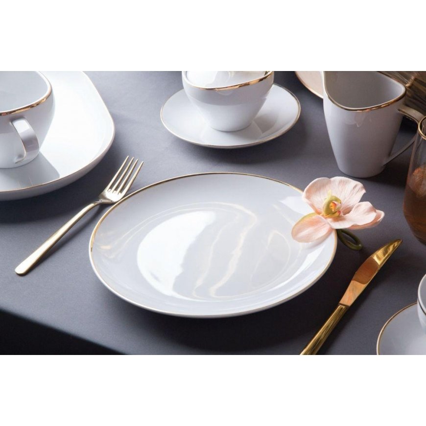 Porcelāna Mariapaula MARIAPAULA MODERNA ZELTS PLĀKSNE 24CM – 2