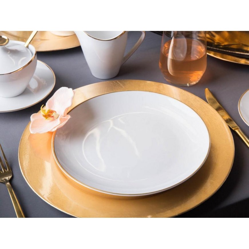 Porcelāna Mariapaula MARIAPAULA MODERNA ZELTS PLĀKSNE 24CM – 4