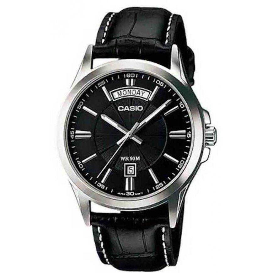 Casio Collection MTP-1381L-1A vīriešu pulkstenis (zd076e) + KASTE