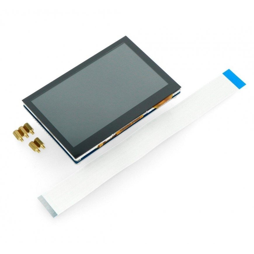 Touchscreen - capacitive LCD 4.3" 800x480px I2C/RGB, Waveshare 16249 – 2