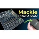 MACKIE PROFX10GO – Portable mixer with USB interface