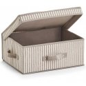 Storage box, foldable container with lid - 38 x 29 x 16.5 cm, ZELLER Storage box, foldable container with lid - 38 x 29 x 16.5 cm, ZELLER