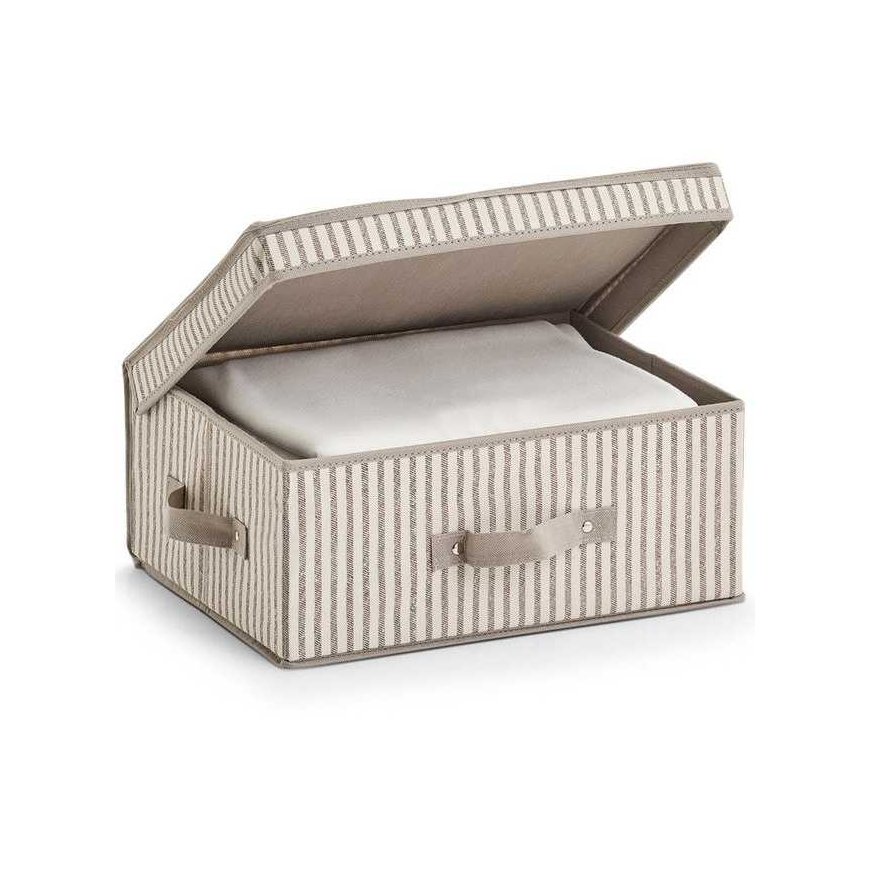 Sandėliavimo dėžutė, sulankstomas indas su dangteliu - 38 x 29 x 16,5 cm, ZELLER – 3