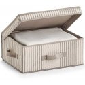 Storage box, foldable container with lid - 38 x 29 x 16.5 cm, ZELLER Storage box, foldable container with lid - 38 x 29 x 16.5 cm, ZELLER