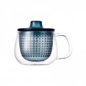 KINTO - UNITEA Unimug - Tējkanna ar tējas sietiņu 350ml Jūras zila KINTO - UNITEA Unimug - Tējkanna ar tējas sietiņu 350ml Jūras zila