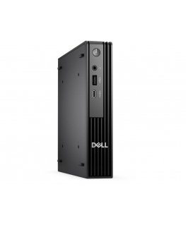 PC DELL Pro Micro QCM1250 Business Desktop CPU Core i3 i3-14100T 2700 MHz RAM 8GB DDR5 5600 MHz SSD 512GB Windows 11 Pro Include