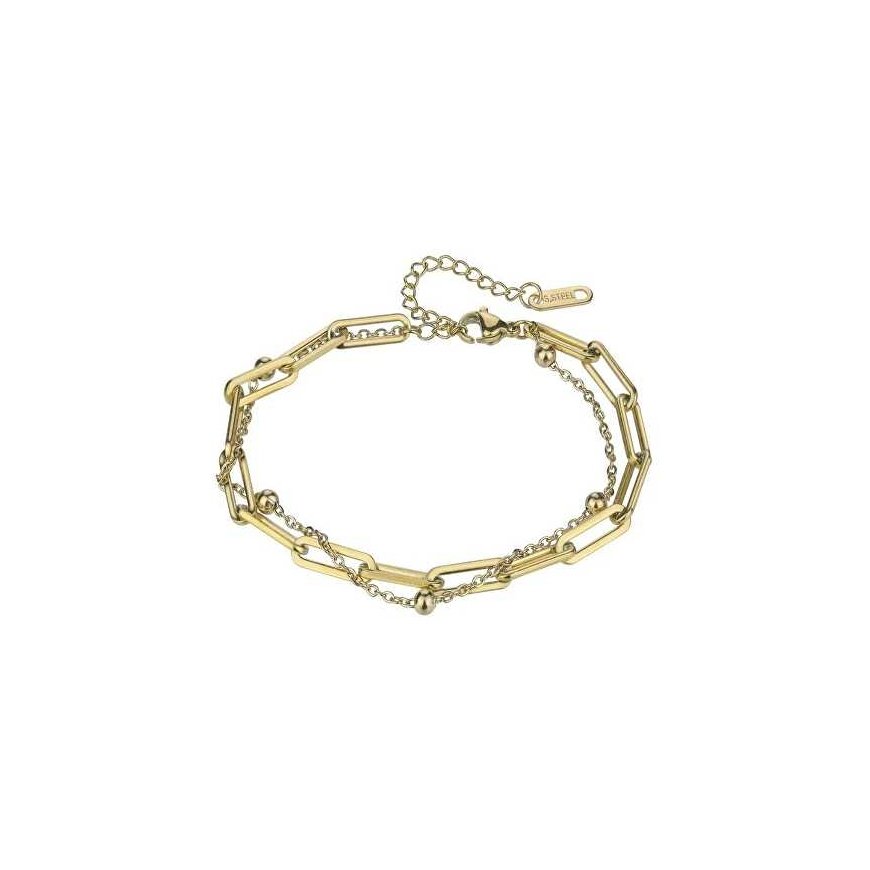 Marc Malone Holly Gold apyrankē MCB24021G divkārša ķēdīte
