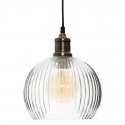 Atmosphera Lamp Hanging Light LAYE, transparent, 20 cm - Atmosfera Atmosphera Lamp Hanging Light LAYE, transparent, 20 cm - Atmosfera