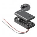 Goobay BH AA 2xAKGS Passive holder Black Goobay BH AA 2xAKGS Passive holder Black