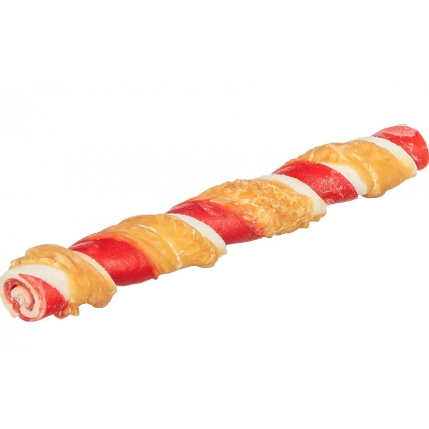 Dog treats - Trixie Denta Fun Barbecue Roll with Chicken Breast, 17 cm, 45g, 50 pcs – 2