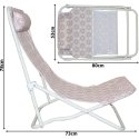 Xqmax Probeach RAND BEACH SAULĖS KĖDĖ GALVOS ATRAMA Sinine ORANŽI