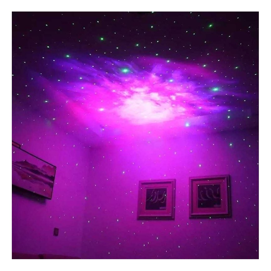 LED 3D galaxy and star projector Reach Mini Astronaut, black – 4