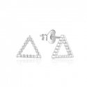 Beneto Minimalist silver earrings AGUP733L Beneto Minimalist silver earrings AGUP733L