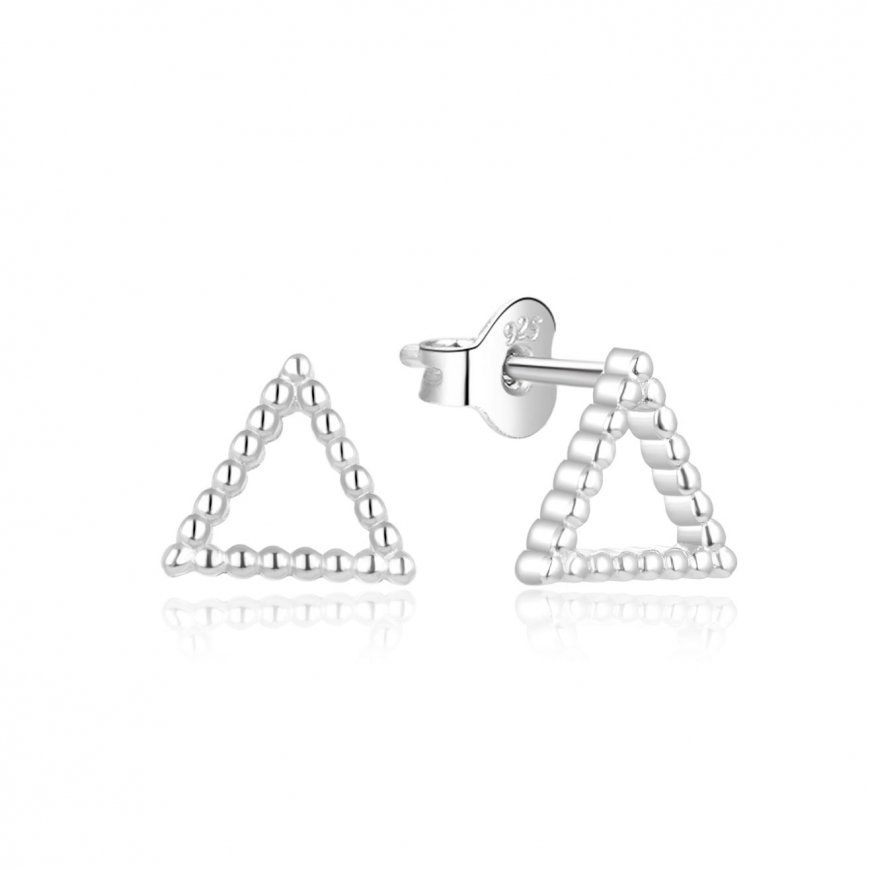 Beneto Minimalist silver earrings AGUP733L – 2
