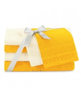AmeliaHome Towel Set, 100% cotton, 30x50 cm (2 pcs), 50x90 cm (2 pcs), 70x130 cm (2 pcs)