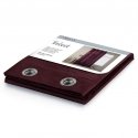 Night curtain with rings AmeliaHome VELVET 140X270 cm, 1 pc., color: burgundy Night curtain with rings AmeliaHome VELVET 140X270 cm, 1 pc., color: burgundy