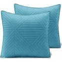 AmeliaHome CUS/AH/SOFTA/AZUREBLUE+PEARLSILVER/45X45*2 AmeliaHome CUS/AH/SOFTA/AZUREBLUE+PEARLSILVER/45X45*2