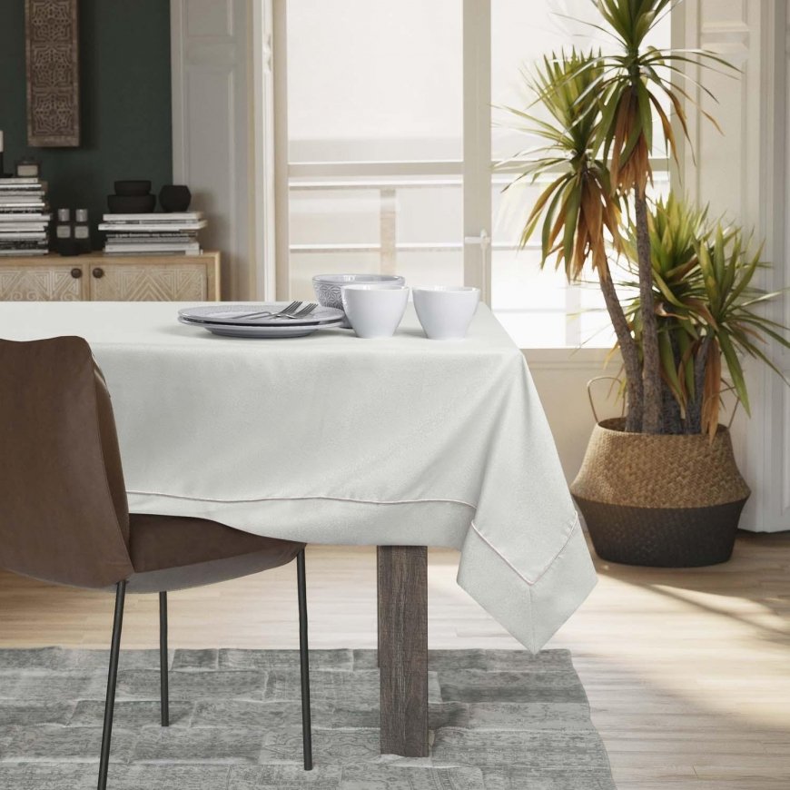 AmeliaHome TCLOTH/AH/EMPIRE/BRD/PPG/CREAM/110X240 – 3