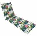 Dark Pillow for chair SUMMER FLOWER 55x190x5cm, dark floral Dark Pillow for chair SUMMER FLOWER 55x190x5cm, dark floral