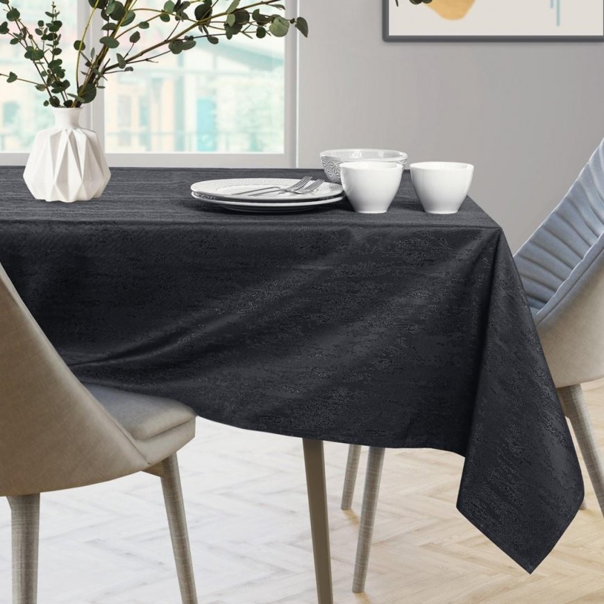 AmeliaHome TCLOTH/AH/VESTA/HMD/Melns/120X120 – 5