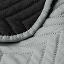 Reversible bedspread AmeliaHome SOFTA 220 x 240 cm, color: gray/black Reversible bedspread AmeliaHome SOFTA 220 x 240 cm, color: gray/black