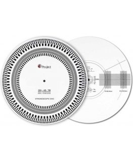 Pro-Ject Strobe it šablonas + stroboskopinis diskas