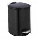 ALASSIO trash can, with pedal and Easy-Close function, 5 l, black, Wenko ALASSIO trash can, with pedal and Easy-Close function, 5 l, black, Wenko