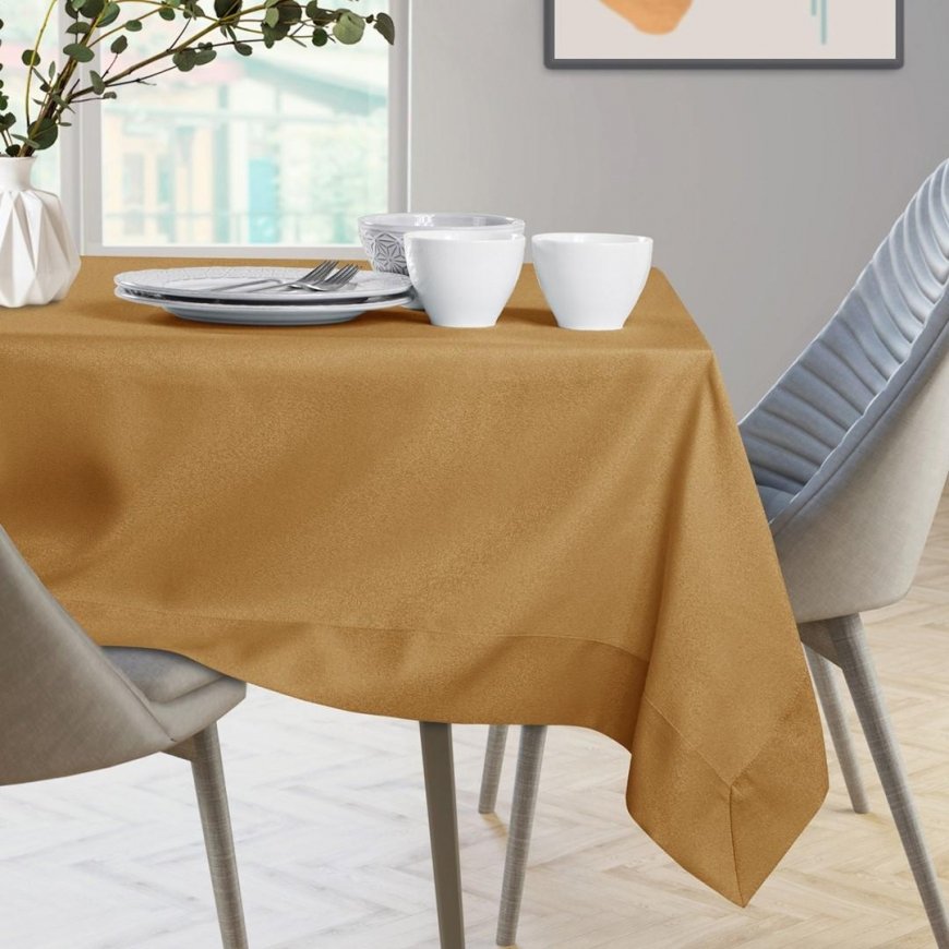 AmeliaHome TCLOTH/AH/EMPIRE/BRD/GOLD/110X110 – 5