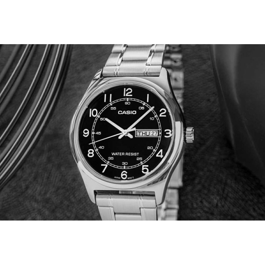 Мужские часы Casio MTP-V006D-1B2 + коробка – 4