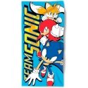 Sega Sonic The Hedgehog cotton beach towel, 70x140 cm Sega Sonic The Hedgehog cotton beach towel, 70x140 cm