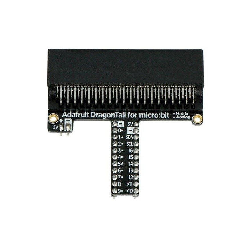 DragonTail, adapteris kontaktinei plokštelei BBC micro:bit, Adafruit 3695 – 3