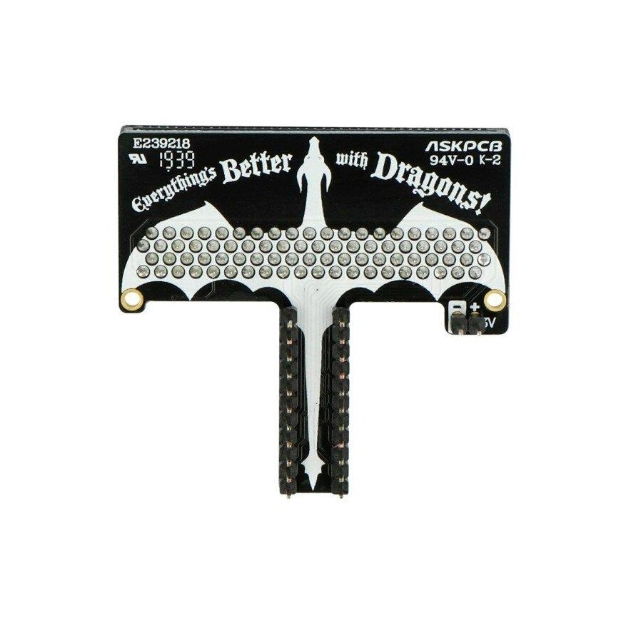 DragonTail, adapters kontaktu platei BBC micro:bit, Adafruit 3695 – 4
