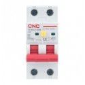 CNC Drain relay with automatic switch, 2P, 63A, Class C, 30mA, 6kA CNC Drain relay with automatic switch, 2P, 63A, Class C, 30mA, 6kA